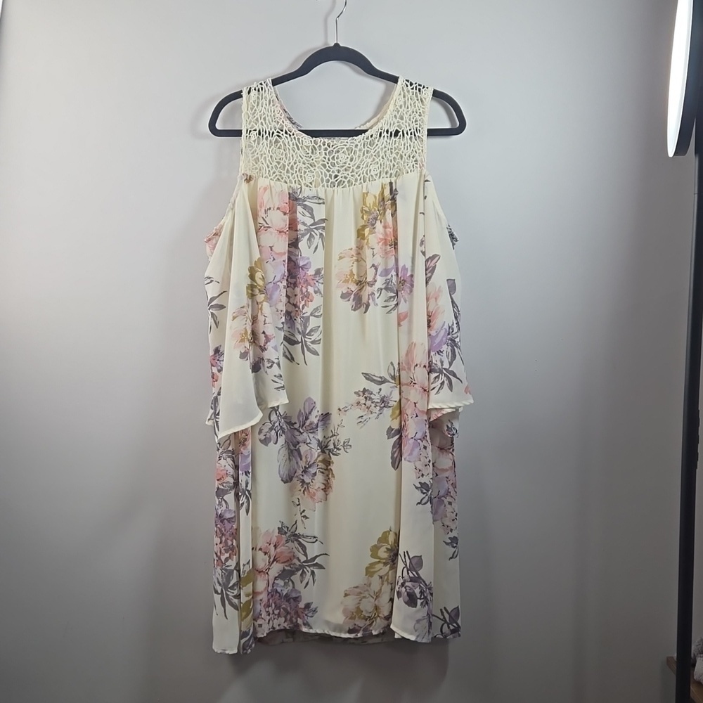 Halo Ivory Floral Dress
